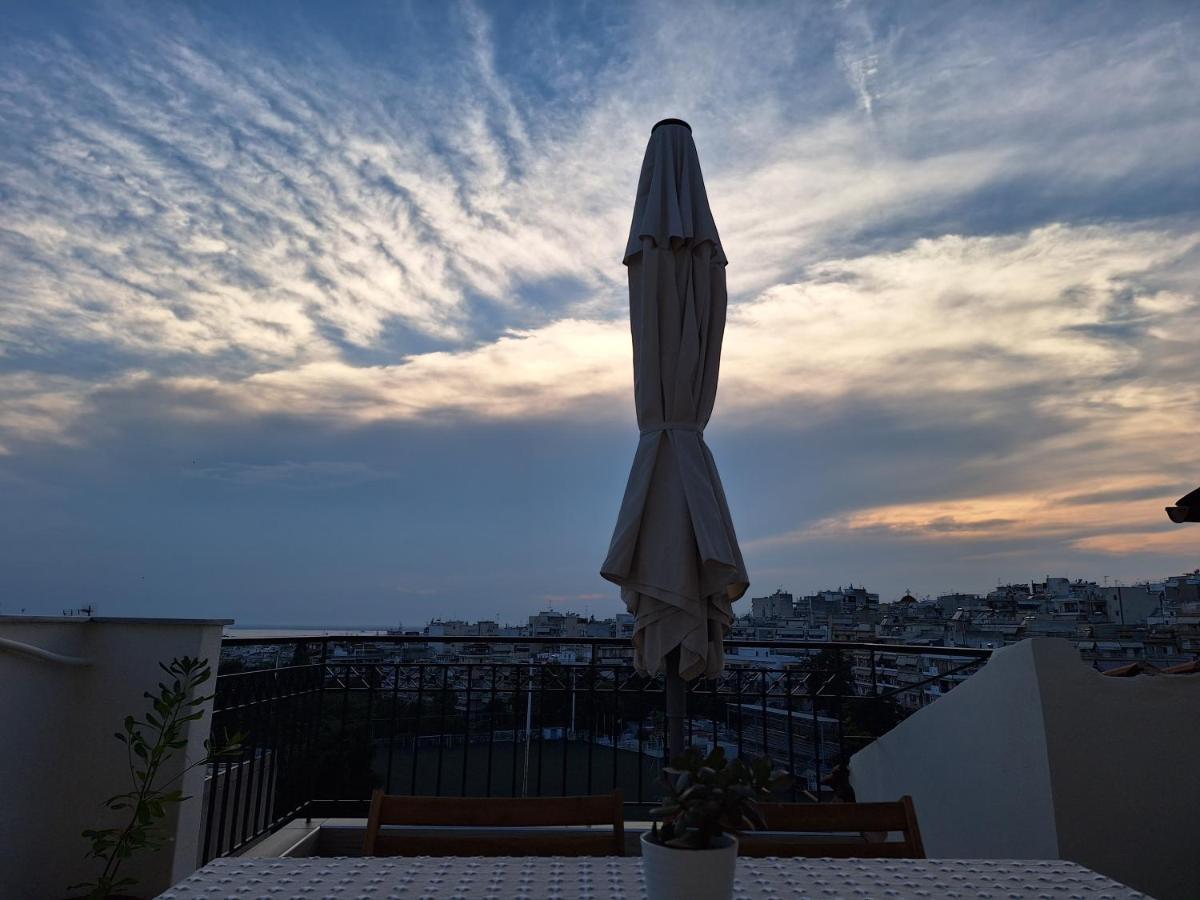 Sunset Rooftop Apartment Thessalonique Extérieur photo