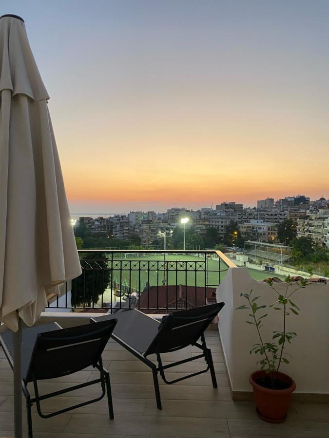 Sunset Rooftop Apartment Thessalonique Extérieur photo