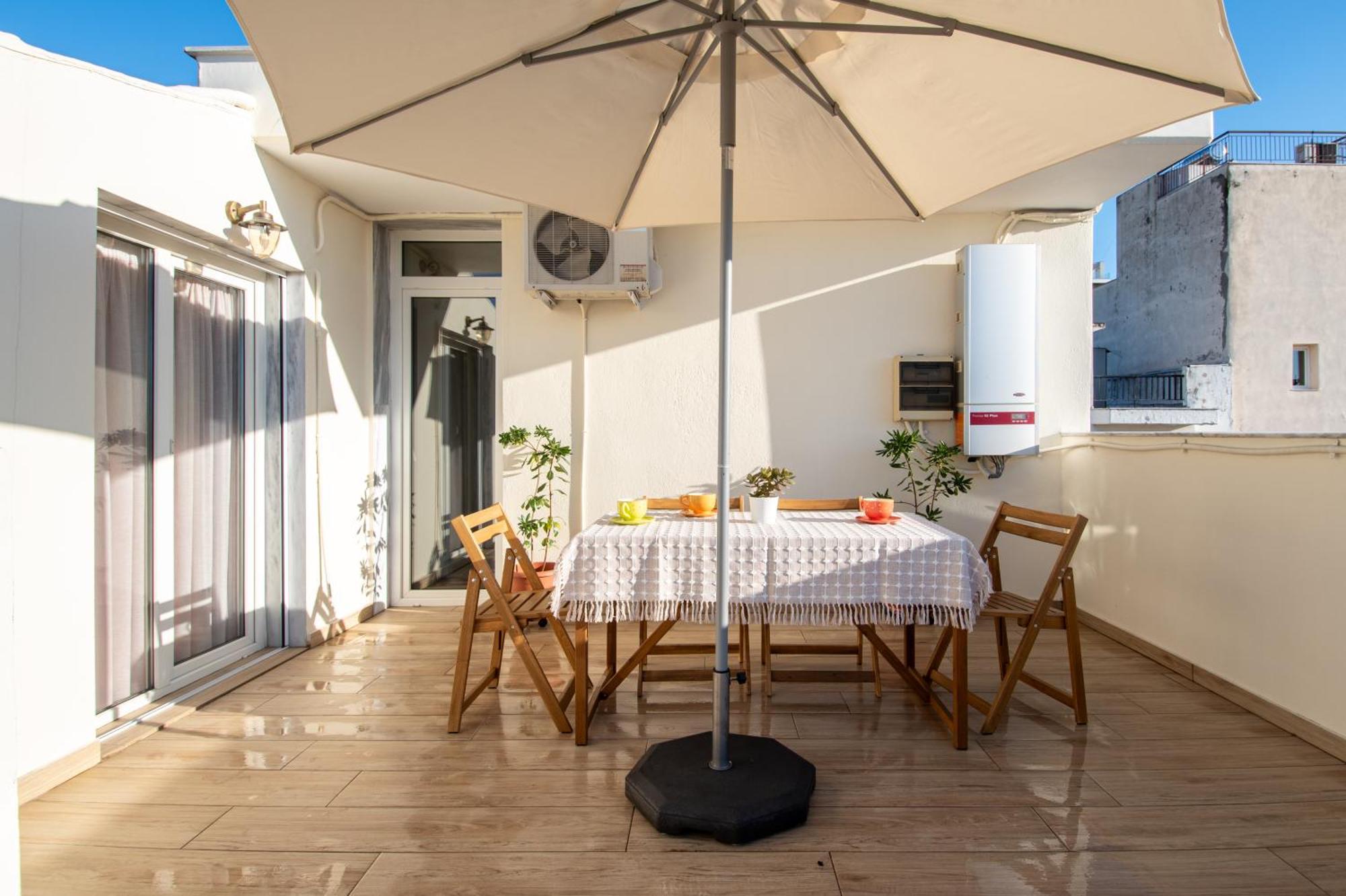 Sunset Rooftop Apartment Thessalonique Extérieur photo